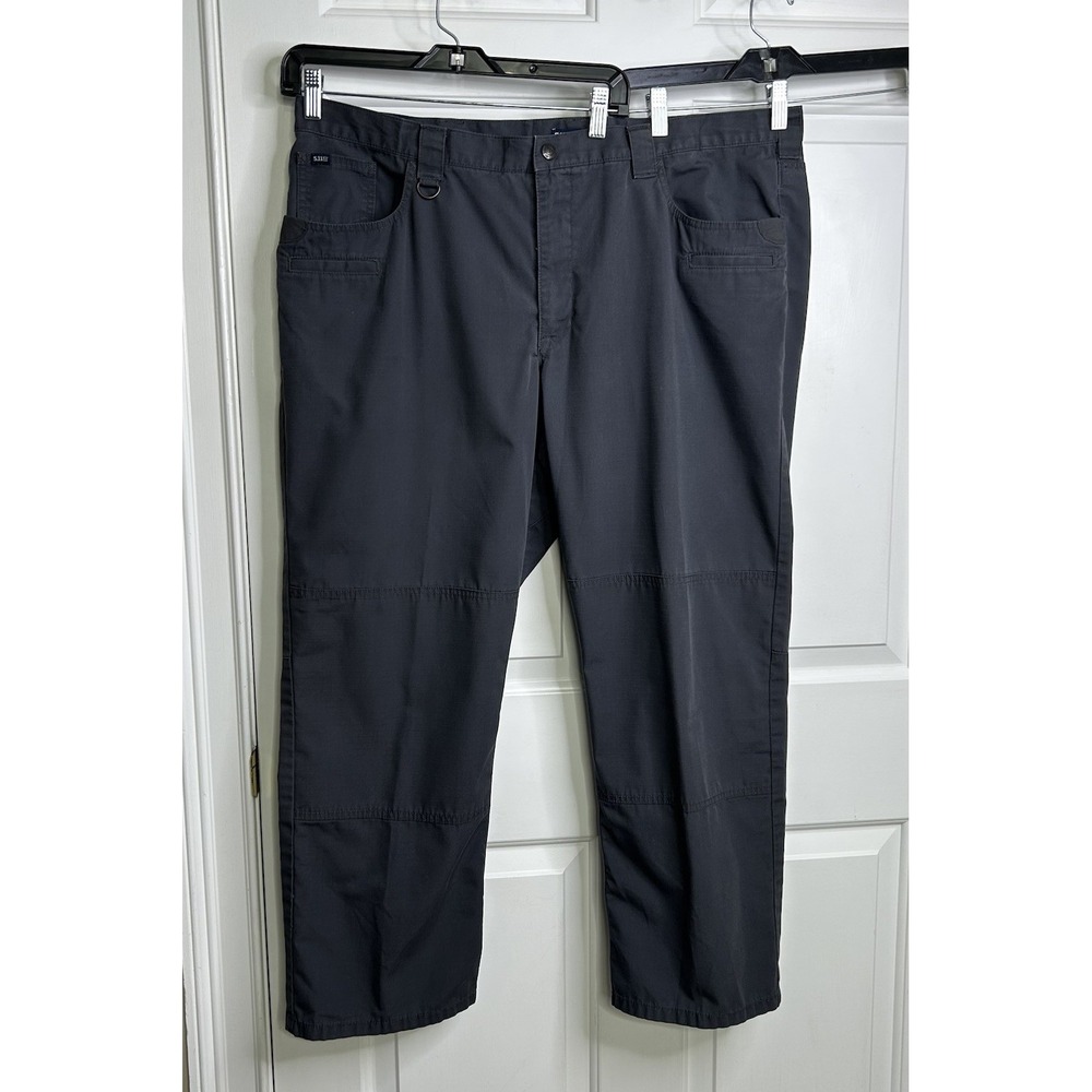 5.11 Tactical Series Ripstop Pants Mens 42x30 Gray READ Some Fading + Wear